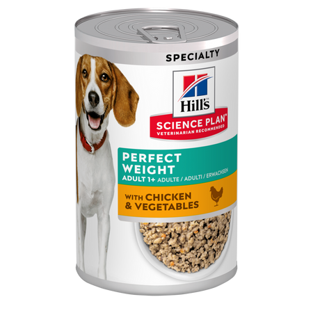 Hill's Perfect Weight umido Cani Adulti pollo e verdure 363 gr
