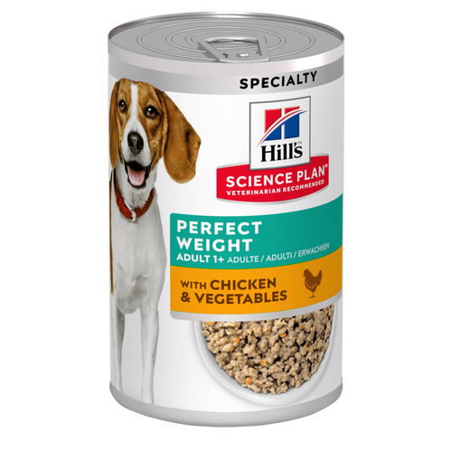 Hill's Perfect Weight umido Cani Adulti pollo e verdure 363 gr