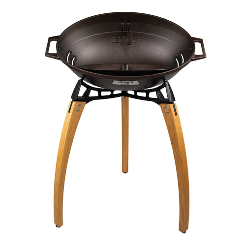 Ignium Taran Pure braciere di ghisa portatile alto da giardino terrazzo campeggio