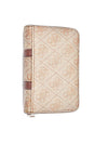 GUESS Portafoglio donna Noreen Latte Logo Brown
