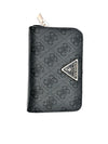 GUESS Borsa pochette portafogli Noelle Mini Coal Logo