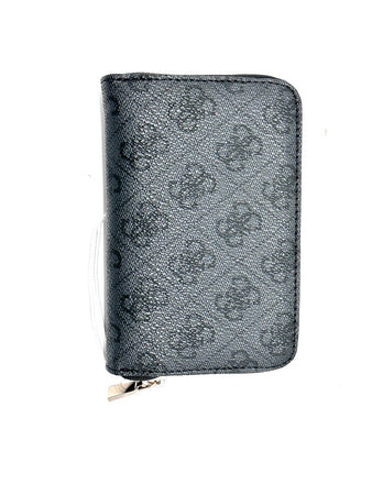 GUESS Borsa pochette portafogli Noelle Mini Coal Logo