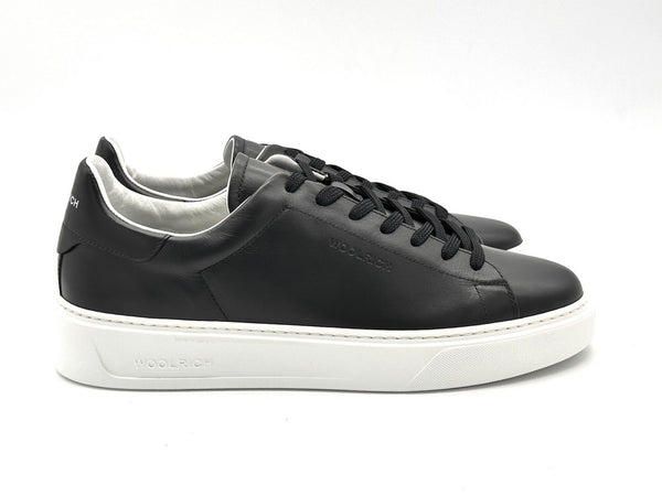 WOOLRICH Sneaker uomo in pelle blu