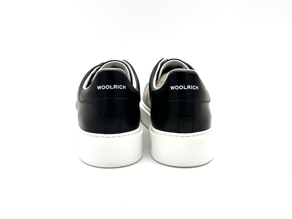 WOOLRICH Sneaker uomo in pelle blu