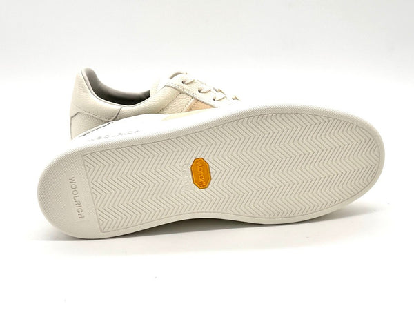 WOOLRICH Sneakers uomo in pelle beige