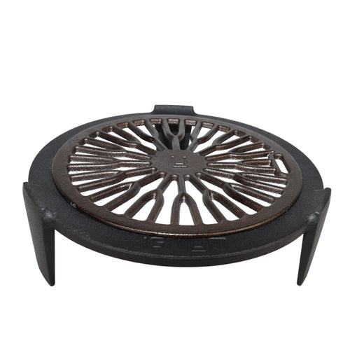 Ignium Taran Camping 1 - griglia tonda con incluso piedistallo tutto ghisa