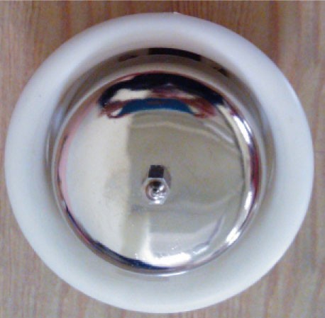 Campanello per incasso 230V. - 6/14V.