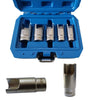 Kit 5 Chiavi A Bussola Per Collegamenti Elettrici Iniettori Scalanate Hex 12-22