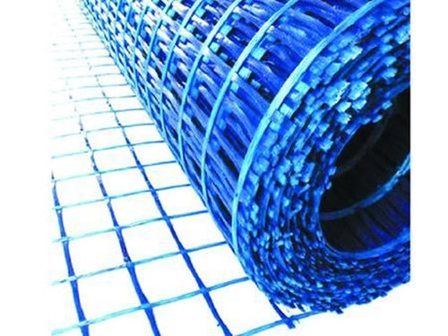 RETE PER MASSETTO CM.100H. X 50 MT in fibra di vetro