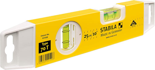 STABILA - LIVELLA IN MATERIALE SINTETICO TORPEDO MOD.70 TM- cm.22 FER 413305