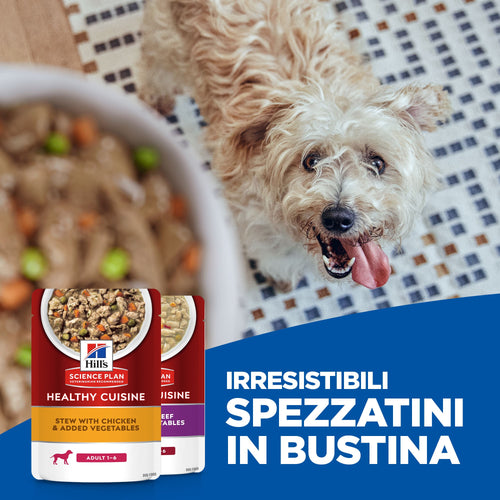Hill's Healthy Cuisine umido Cani Puppy Mini pollo e verdure 80 gr