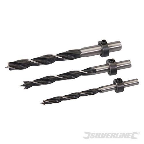 Punta da trapano con tassello per tagli di precisione varie taglie silverline offerta Silverline