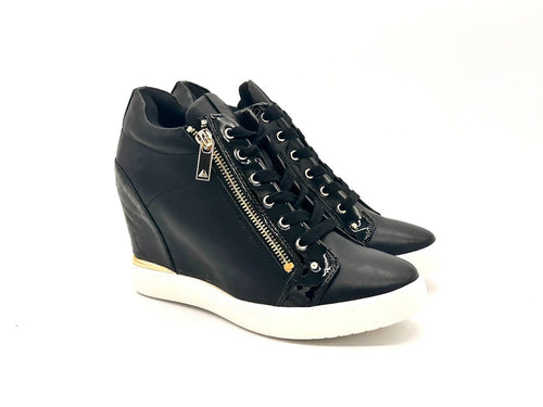 ALDO Sneakers donna TRIXIE nera con zeppa interna