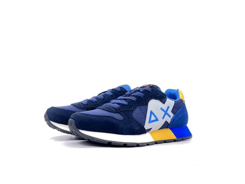 SUN68 Sneaker Bambino Blu Teen