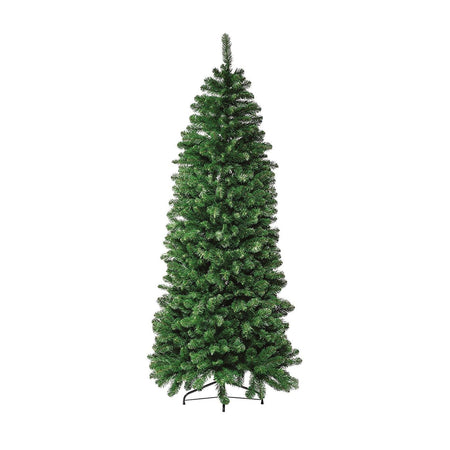 Albero di natale Slim "Kentucky" in PVC di Altissima Qualità per dimensioni ridotte