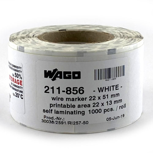 Etichetta adesiva per cavo 15X22 mm Wago