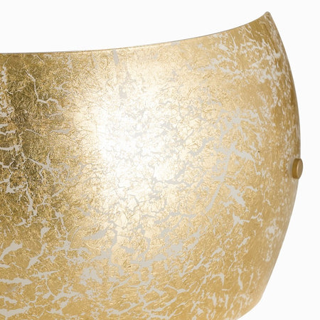 Applique da parete per interno 40W 2xE14 oro GLAM