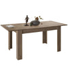 Tavolo Gliese con gambe e piano in MDF, design moderno, per arredo interno 137/185 x 90 h 76 cm