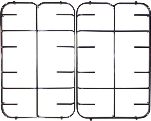 ARISTON HOTPOINT INDESIT GRIGLIA CUCINA GAS 2 FUOCHI NERA CM.45,5 X 28,5 - 2 PZ