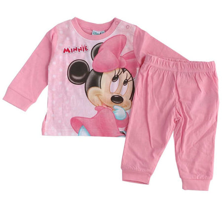 Disney Baby Pigiama Minnie Rosa-Fucsia