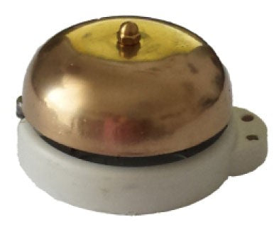 Campanello rinforzato per esterno vintage/oro 230V. - 6/14V.