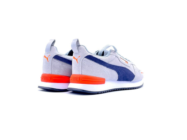 PUMA R78 Sneaker Ragazzo Grigio Arancione