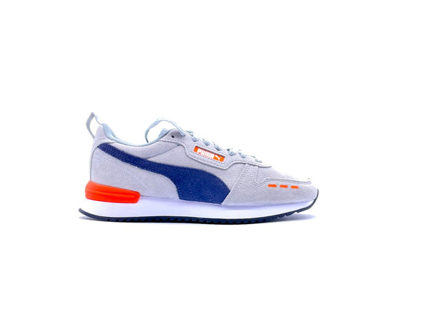 PUMA R78 Sneaker Ragazzo Grigio Arancione