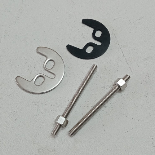 Fissaggio a 2 tiranti per rubinetto miscelatore monocomando