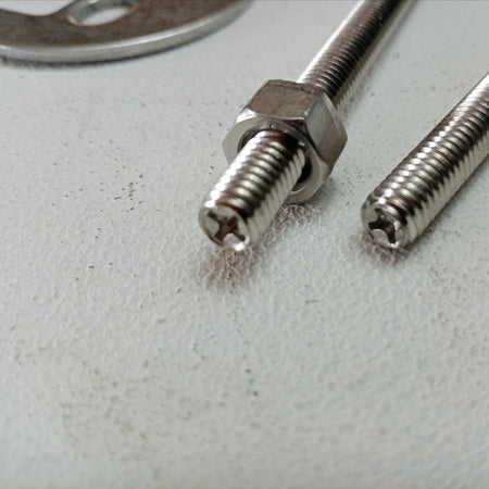 Fissaggio a 2 tiranti per rubinetto miscelatore monocomando