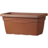 CASSETTONE BASIC CASSETTA VASO VASI VASCA FIORI RESINA COLORATI da esterno e giardino piante fiori (VASO 80 CM - TERRACOTTA)
