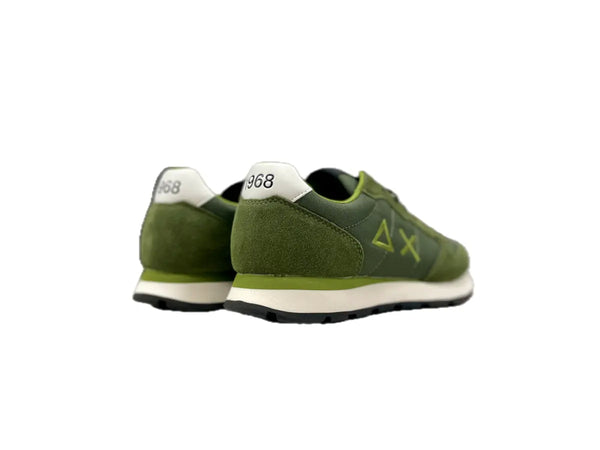 SUN68 Sneaker Uomo Miliare Scuro