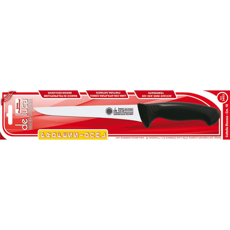 Coltello professionale per disossare con lama in Acciaio Inox temperato e manico in plastica