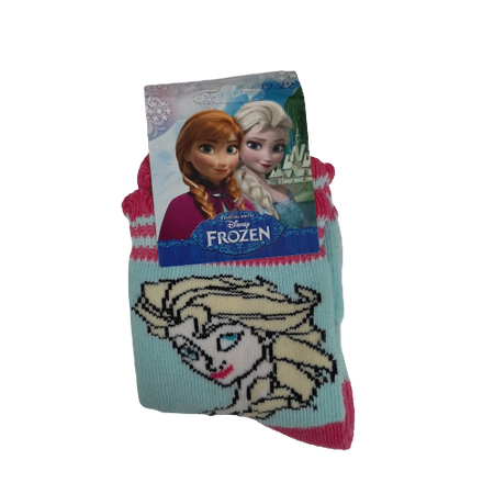 Disney Frozen ELSA Calzini da bambina Taglia 19-22