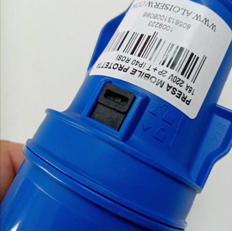 Rosi presa mobile industriale 2P+E 16A IP44