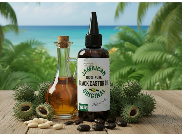YARI JAMAICAN 100 % PURE BLACK CASTOR OIL ORIGINAL 105ml FOR HAIR