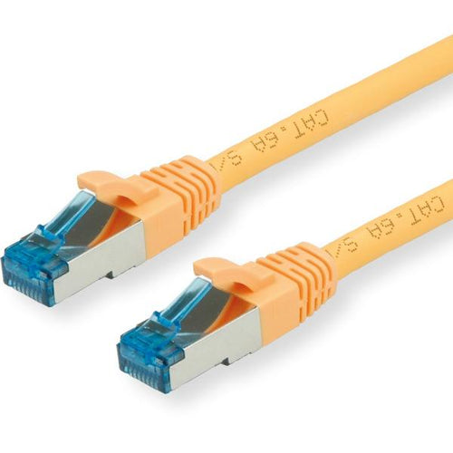 VALUE CAVO S/FTP (PiMF) PATCHCORD CAT 6A, CLASS EA, GIALLO, 1,5M