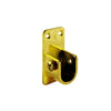 MASIDEF-MOBILIA-2 SUPPORTI LATERALI PER TUBO OVALE OTTONATI 30x15MM
