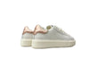 CRIME LONDON Sneaker Donna Bianco Rosa Laminato