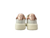 CRIME LONDON Sneaker Donna Bianco Rosa Laminato