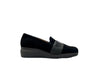 comfort Mocassini donna camoscio nero