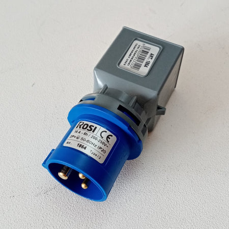 Rosi adattatore mobile da spina industriale a bipresa civile doppia IP20