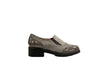 CONFORT Mocassino donna in taupe in pelle scamosciata e vernice