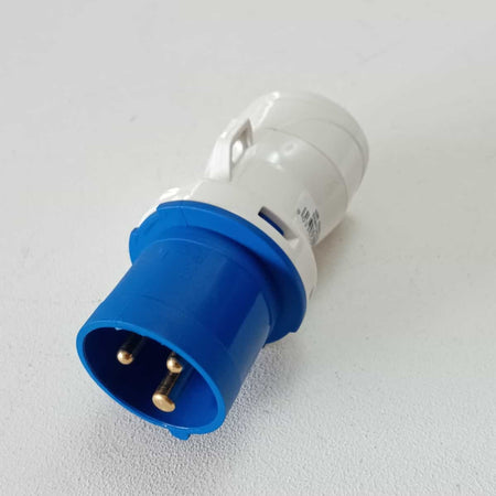 Rosi adattatore mobile da spina industriale a bipresa civile schuko IP20