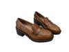 CONFORT Mocassino Donna in Pelle Cuoio