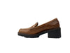 CONFORT Mocassino Donna in Pelle Cuoio
