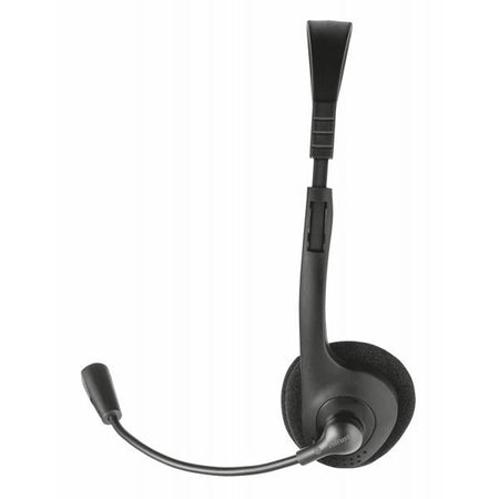 Cuffie Stereo Trust Primo Chat Headset - con Microfono - Plug 3.5mm
