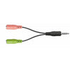 Microfono da tavolo con supporto tripode - multifunzione - Jack 3.5mm - Nero