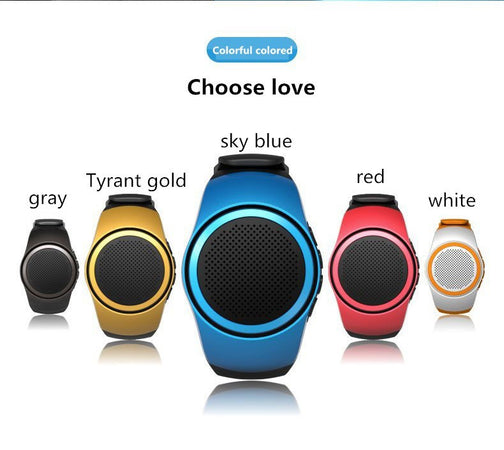 Orologio Bluetooth Altoparlante Cinturino Sport Wireless Mini Speaker Vivavoce