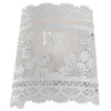 Applique Classica Bianco Opaco Forato Pizzo Lampada da Parete E14