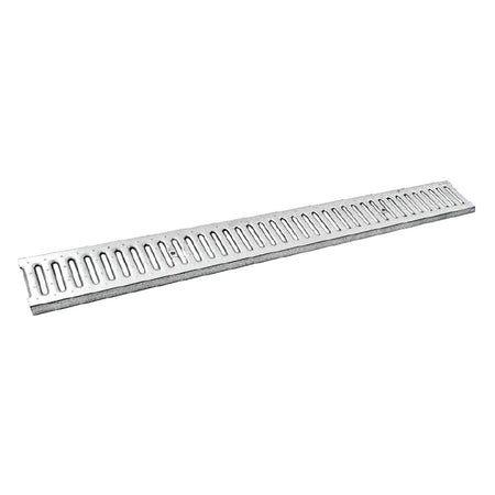GRIGLIA ZINCATA PER CANALETTA A15 'COMPACT' cm 100 x 10,2 x H. 1,3 - DF 1030180